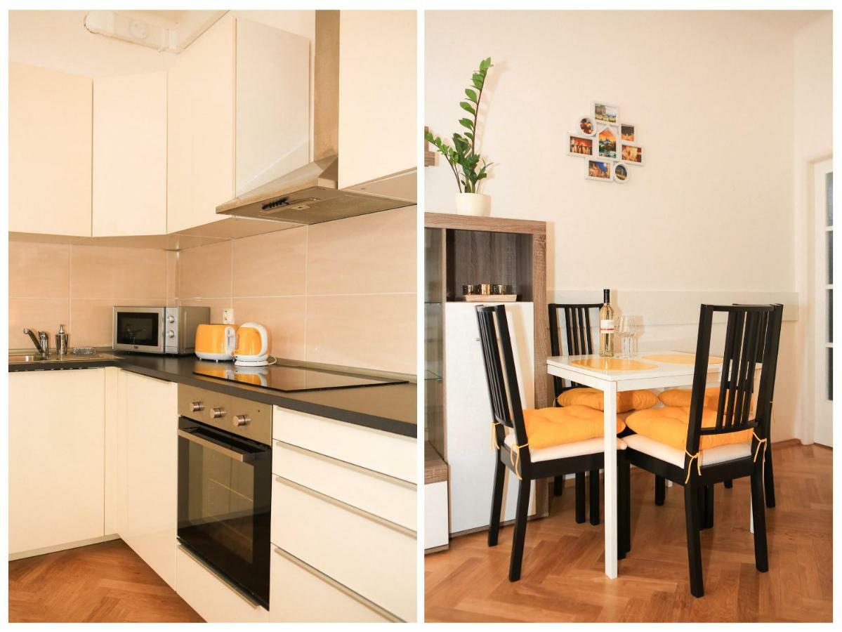 Yellow Apartment Few Steps From Metro Prag Dış mekan fotoğraf